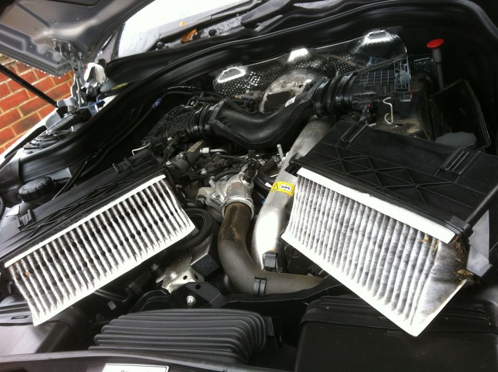 K&N air filter fitting on w212 e350 cdi UK Bringing together